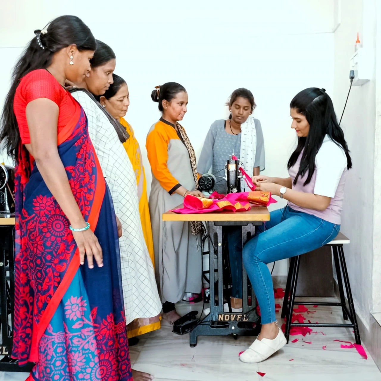 Women tailoring training